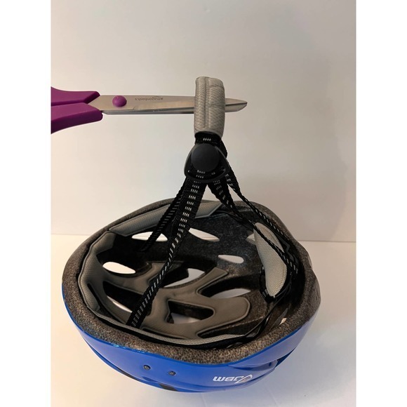 JBM Pedal Cyclists Helmet Blue Black Silver Size 56-63.5cm‎ - Picture 5 of 8